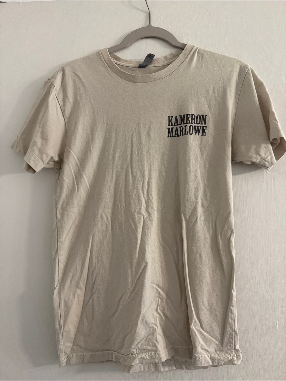 Women’s Kameron Marlowe Short Sleeve T-Shirt - Beige - Picture 1 of 5